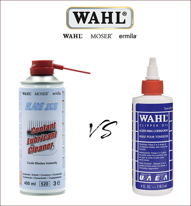 Mantenimiento máquinas WAHL con Blade Ice y Aceite WAHL - Wahl Spain